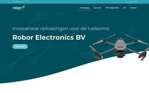 Screenshot van Robor Electronics